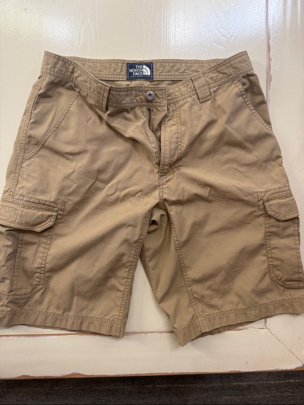 The North Face Men's Tan Cargo Shorts